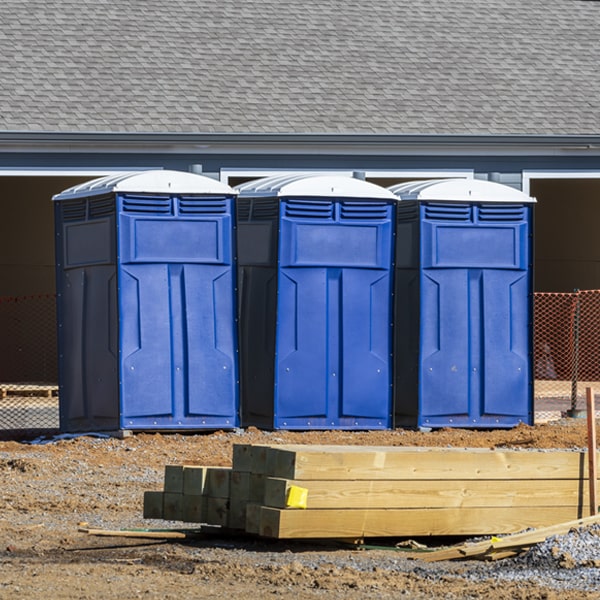 is there a specific order in which to place multiple portable restrooms in Truro Iowa